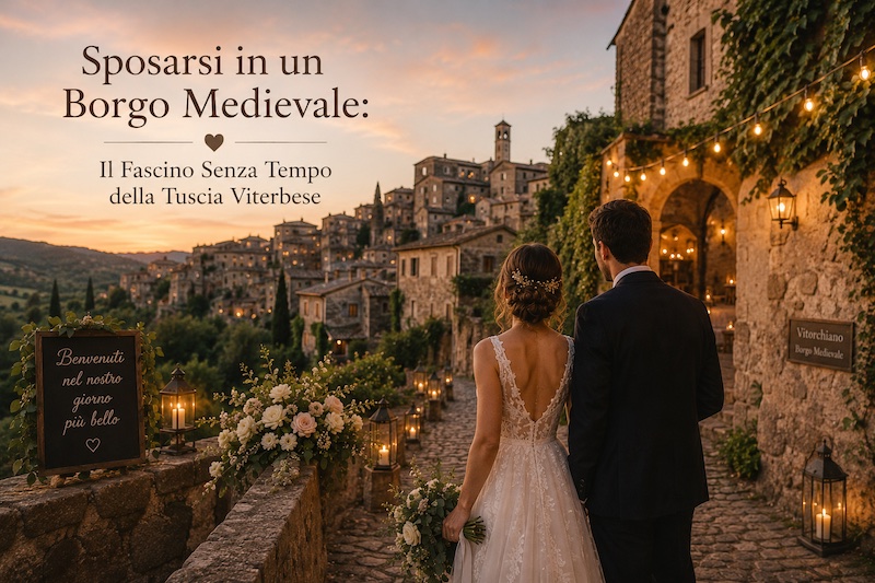 Sposarsi in un Borgo Medievale: Il Fascino Senza Tempo della Tuscia Viterbese