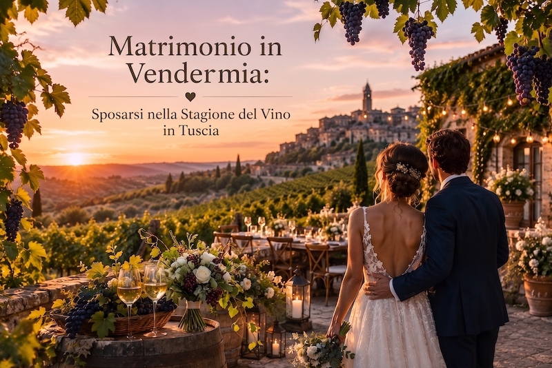 Matrimonio in Vendemmia